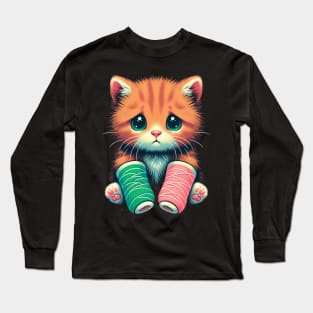 Tater Tot Cat Long Sleeve T-Shirt